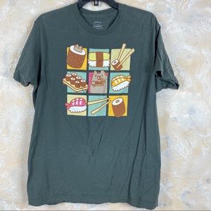pusheen sushi shirt